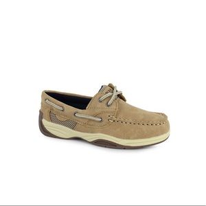 💥3/$25💥 Men’s Size 6M Aloha Island Top Siders Brown And Tan. Blue Liner